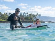 surf lesson in Hawaii, learning how to surf in Hawaii