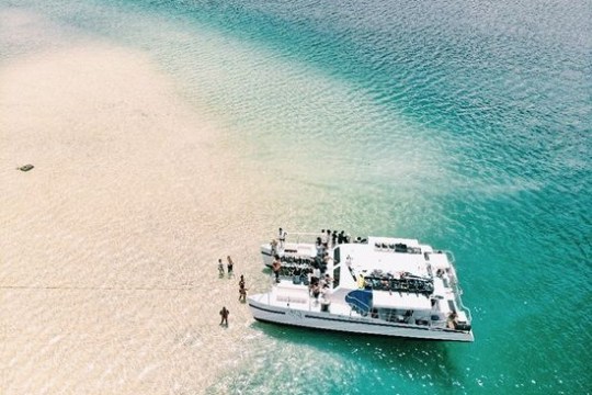 a boat on a body of water