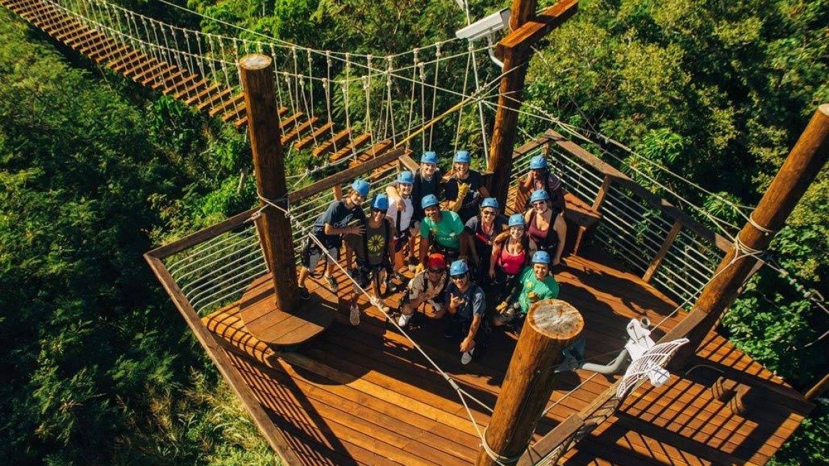 a person sitting on a bench