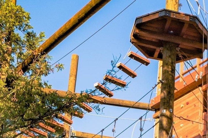 a close up of a light pole