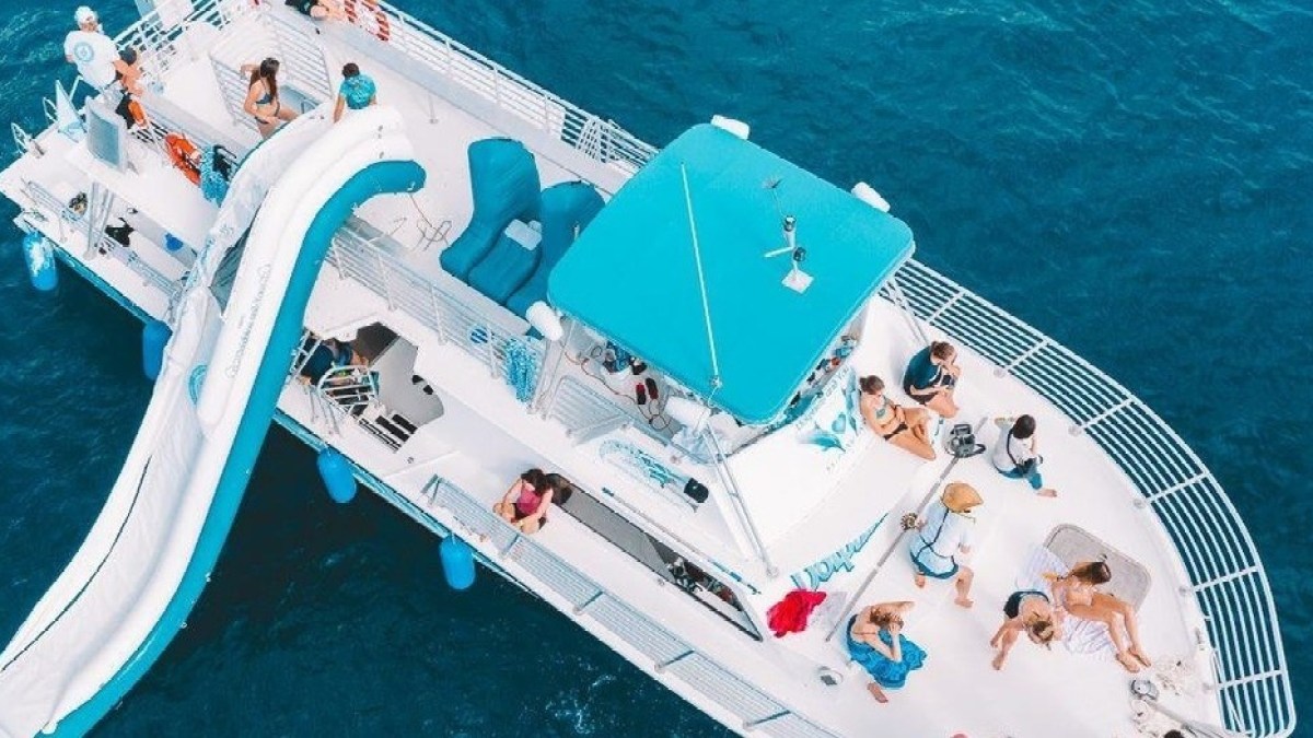 a boat sitting on top of a table