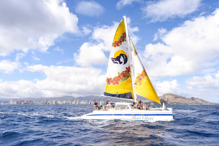 a large boat in a body of water