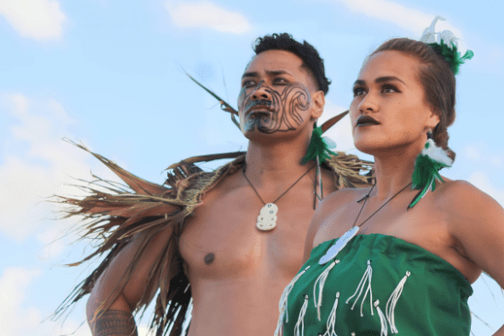 a woman wearing a costume