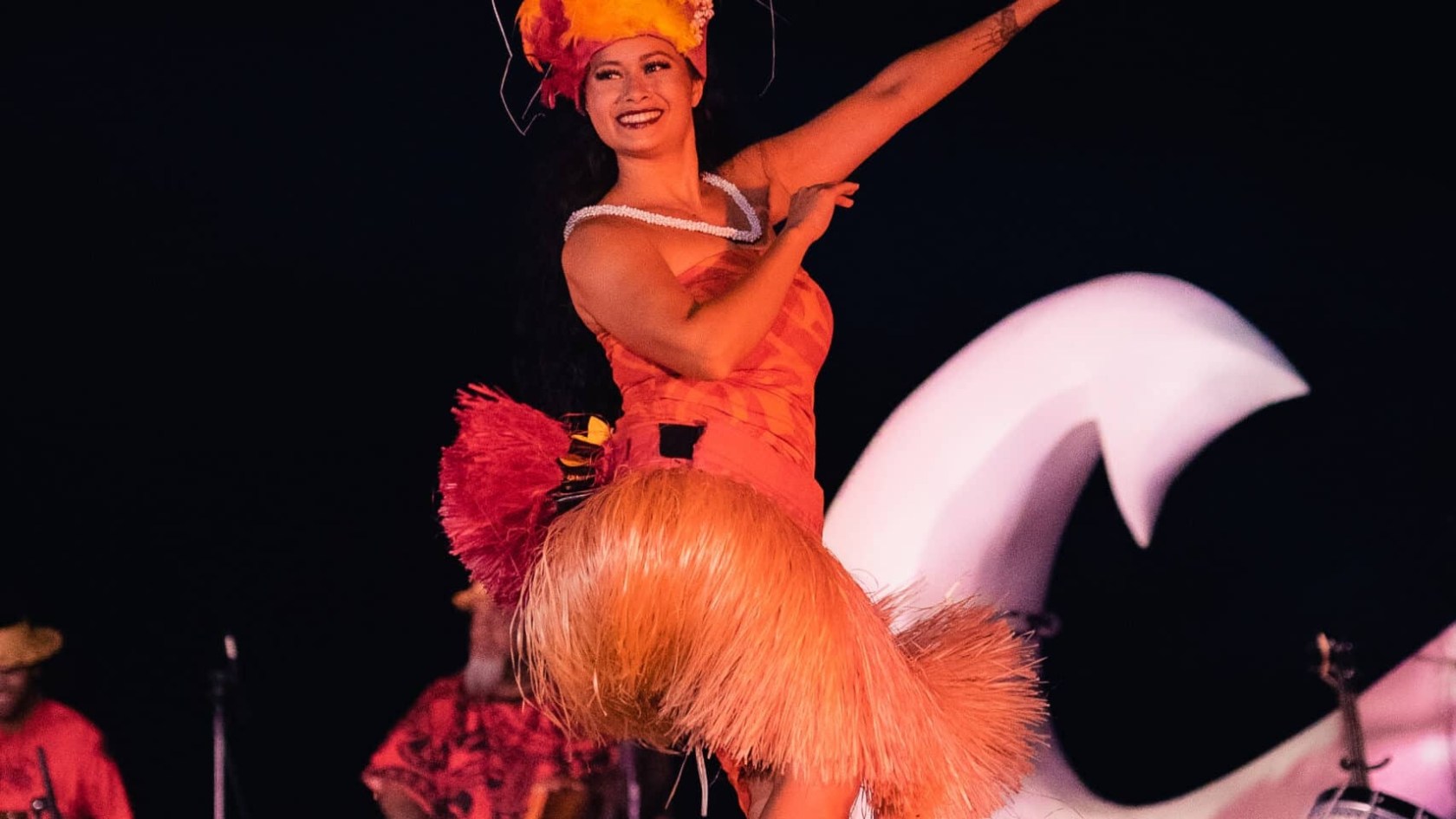 a man doing a trick on a stage