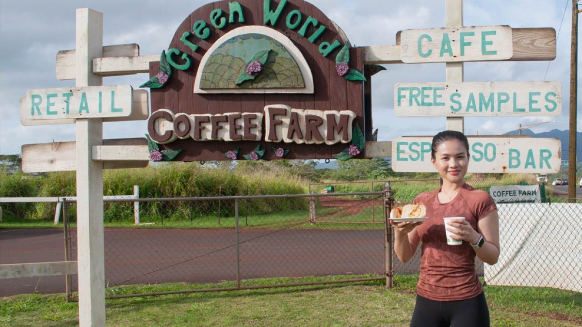 a person holding a sign