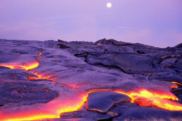 a close up of a fire