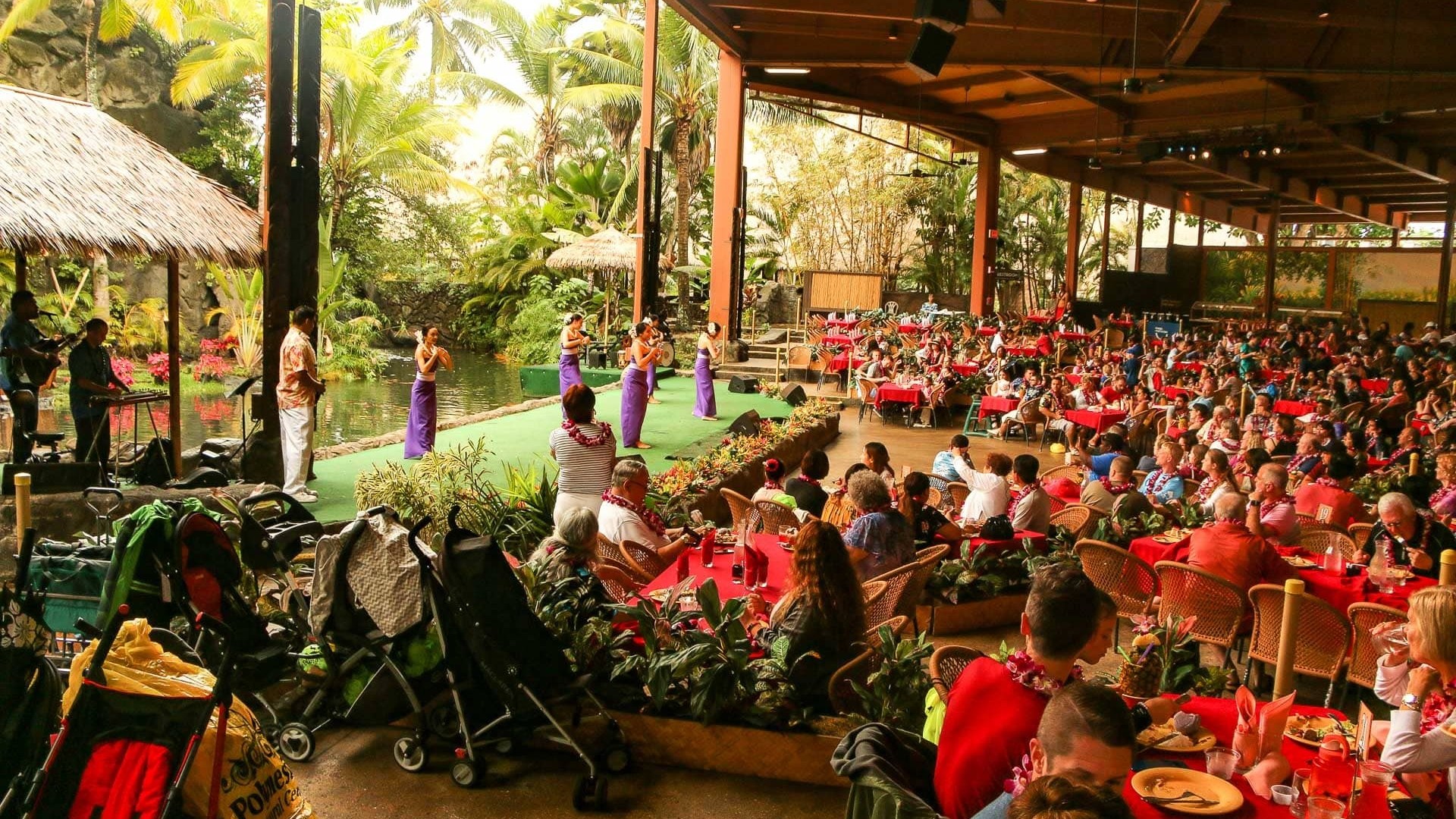 a group of people sitting at a table