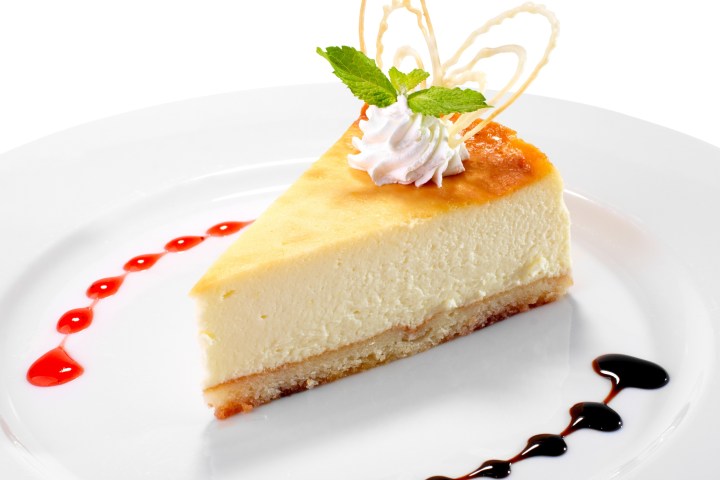 a piece of cake on a plate